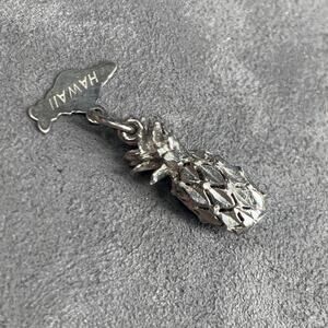 Vintage Sterling 925 Silver CREA HAWAII Pineapple Pendant Charm Souvenir Signed